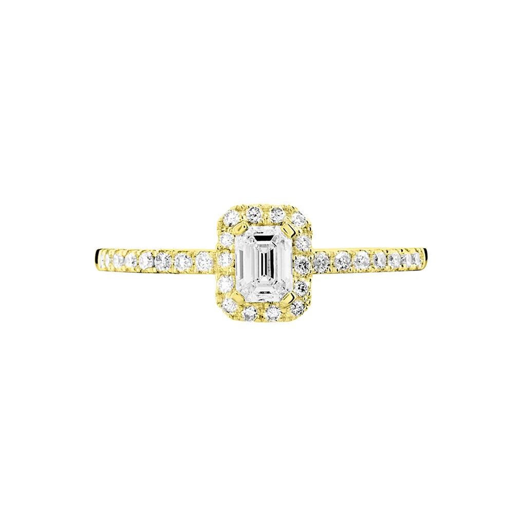 Bague Solitaire Lucia Or Jaune Diamant