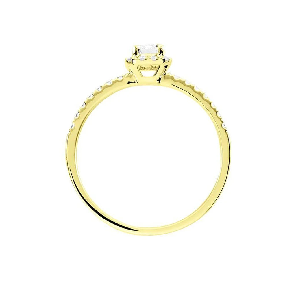 Bague Solitaire Lucia Or Jaune Diamant