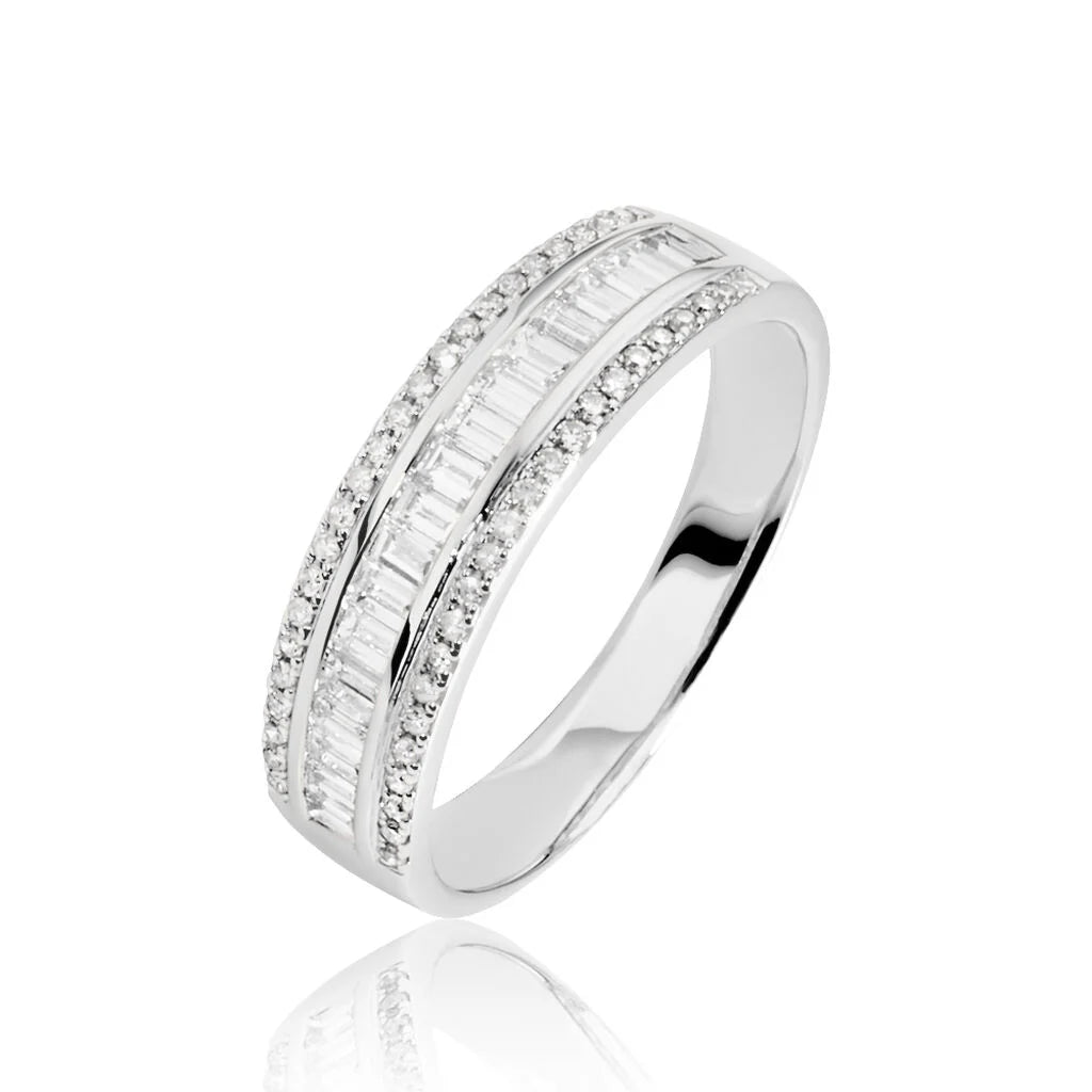 Bague Chloe Or Blanc Diamant