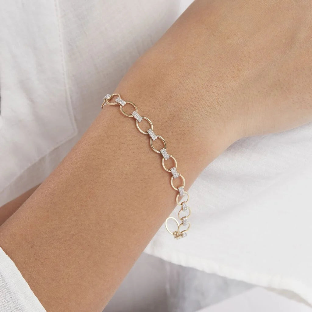Bracelet Or Jaune Kelly Diamants