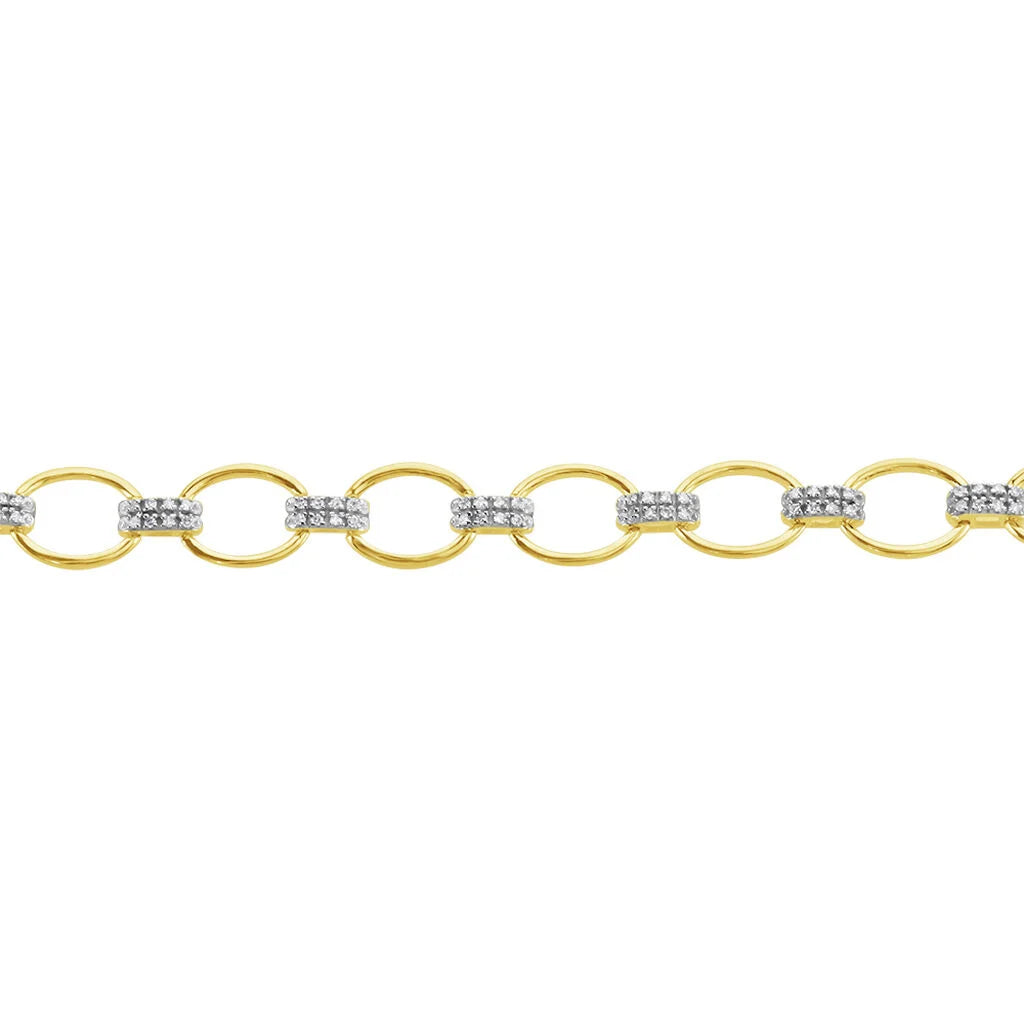Bracelet Or Jaune Kelly Diamants