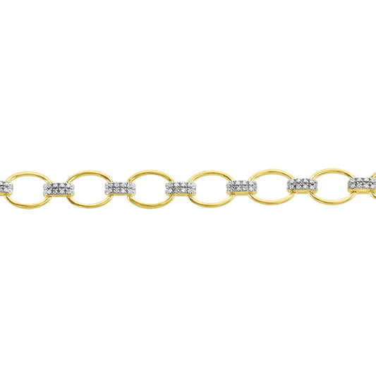 Bracelet Or Jaune Kelly Diamants